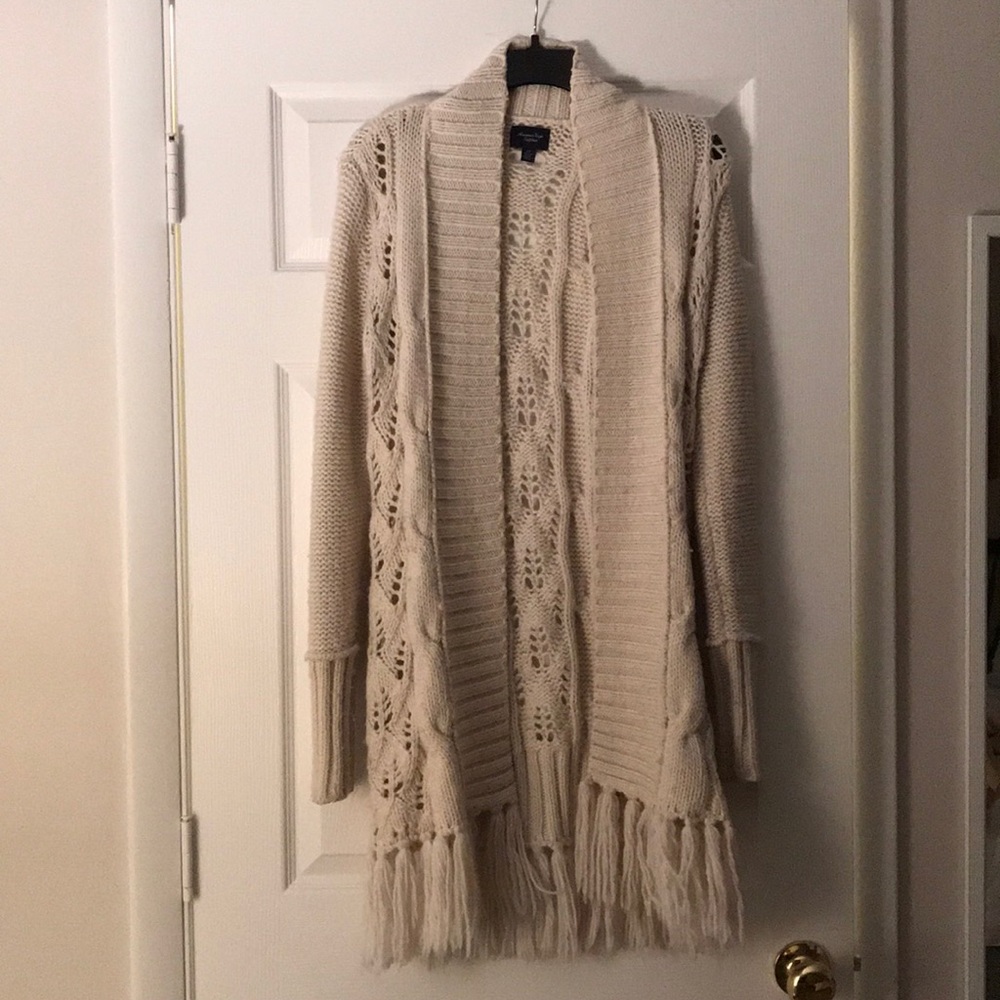 AEO Fringe sweater